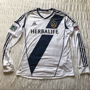 Adidas MLS LA Galaxy Authentic Custom Jersey